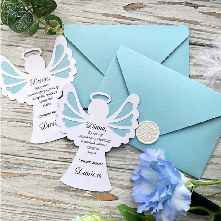 Запрошення на хрестини №6