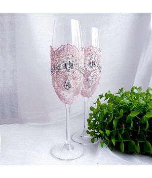 Весільні бокали №45