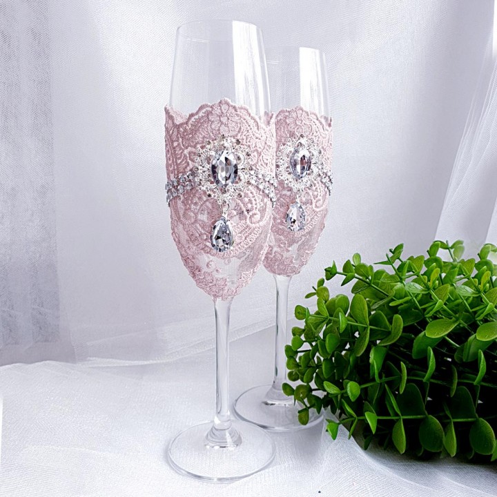 Весільні бокали №45