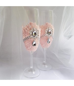 Весільні бокали №47