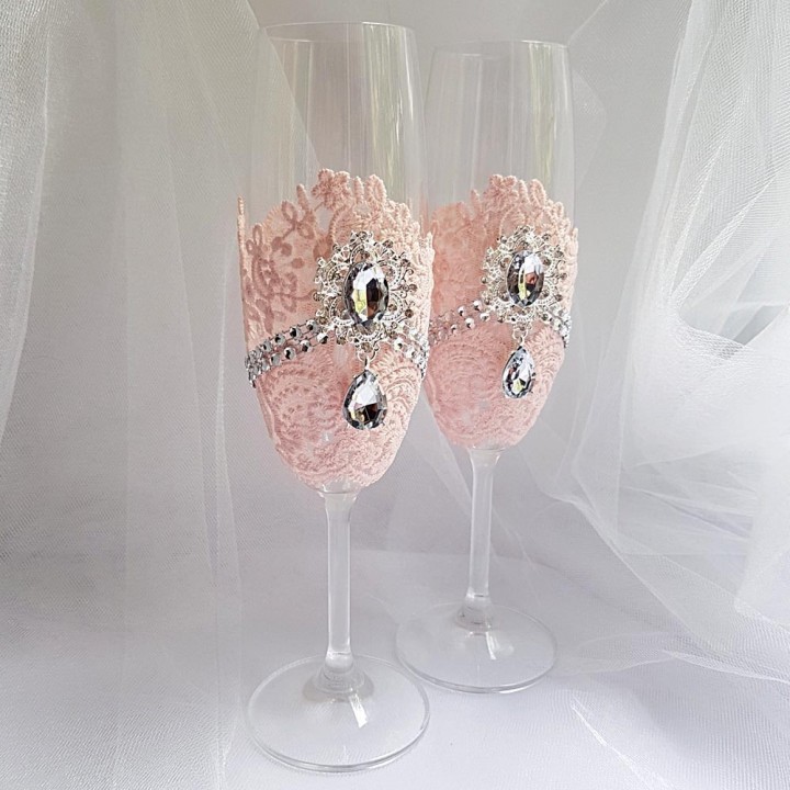 Весільні бокали №47