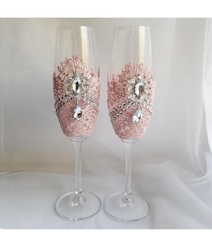 Весільні бокали №46