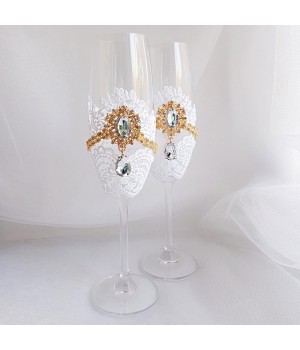 Весільні бокали №48