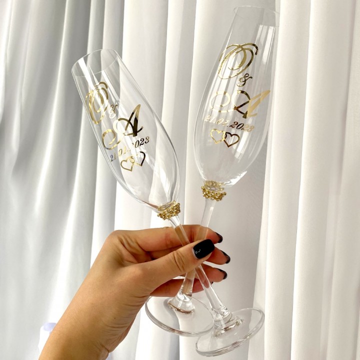 Весільні бокали №53
