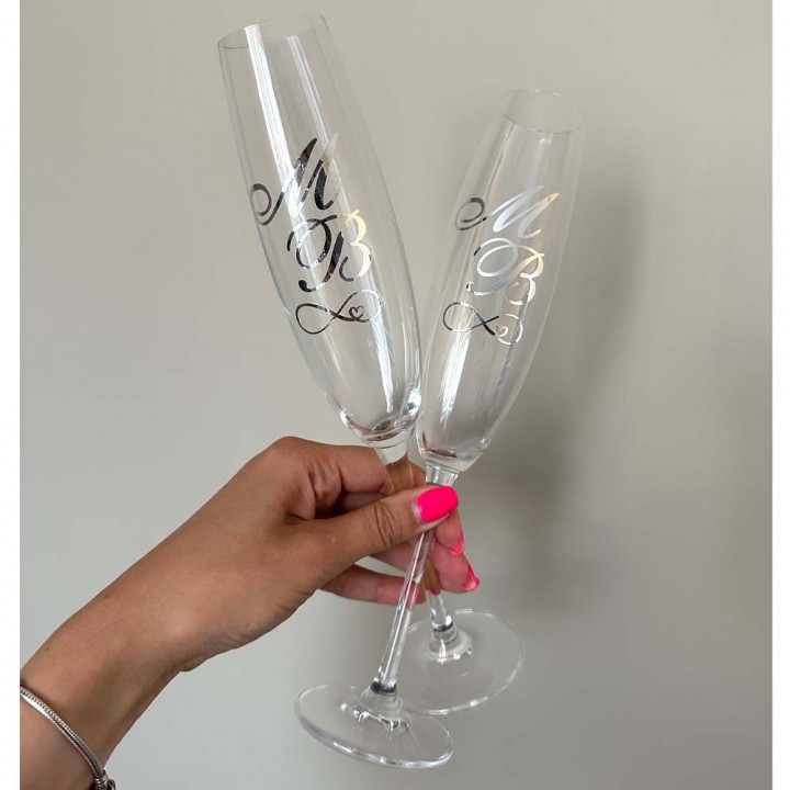 Весільні бокали №58