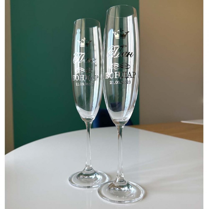 Весільні бокали №59