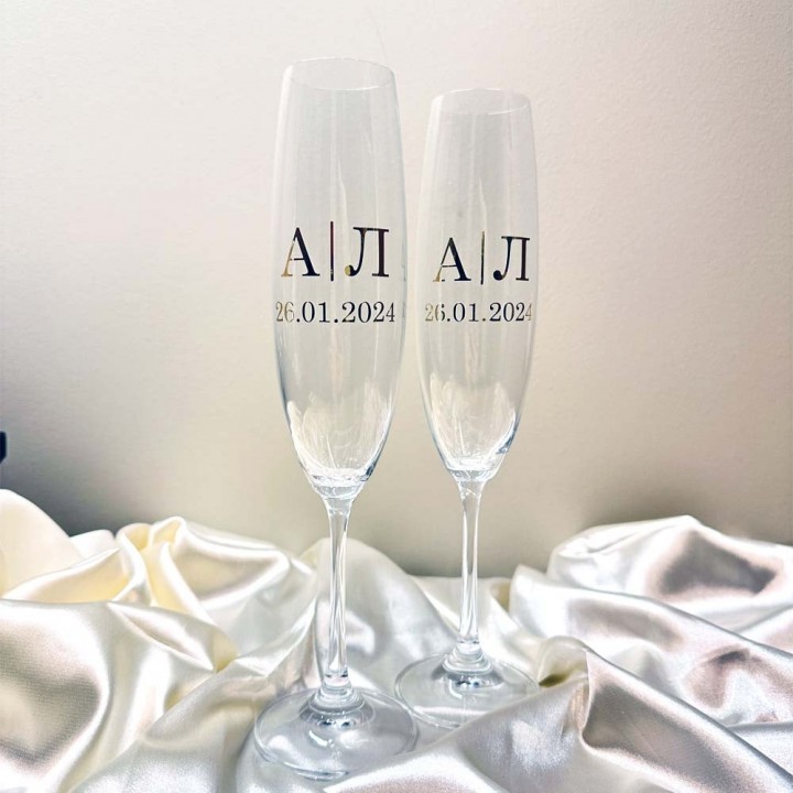 Весільні бокали №66