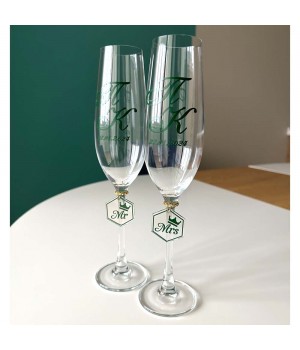Весільні бокали №65