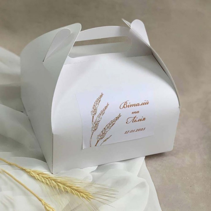 Коробка для короваю №1