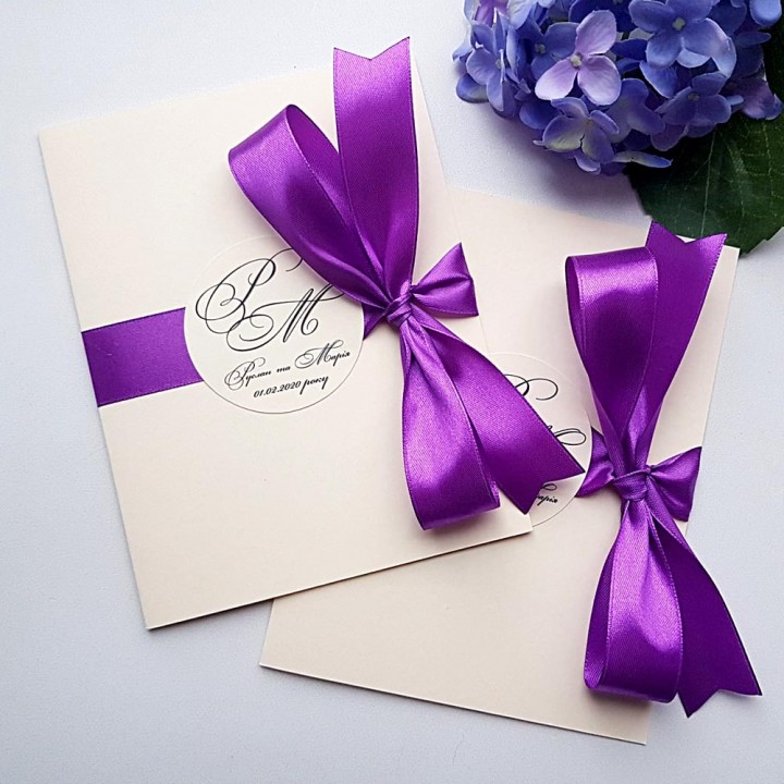 Весільні запрошення №71