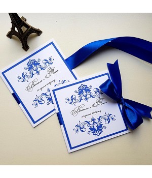 Весільні запрошення №303