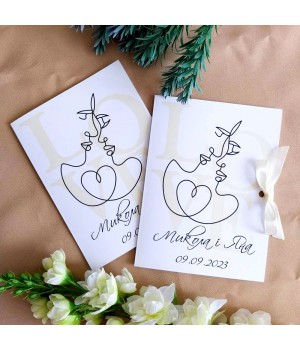 Весільні запрошення №746