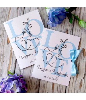 Весільні запрошення №747