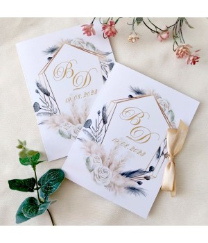 Весільні запрошення №755