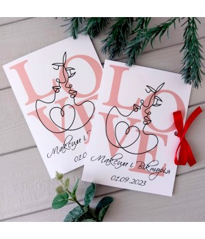 Весільні запрошення №751