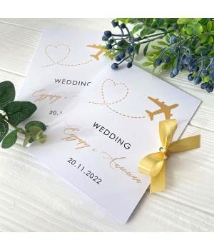 Весільні запрошення №824