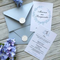Весільні запрошення №857