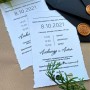 Весільні запрошення №620