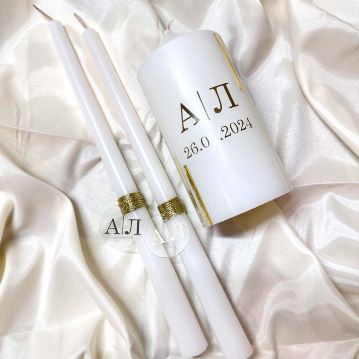 Весільні свічки №38