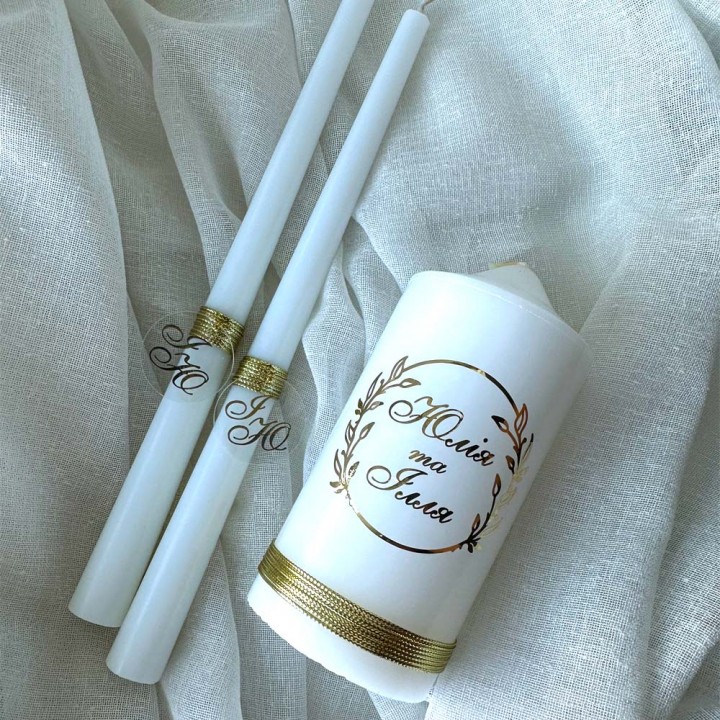 Весільні свічки №40