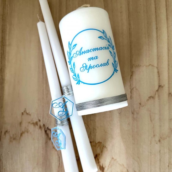 Весільні свічки №41