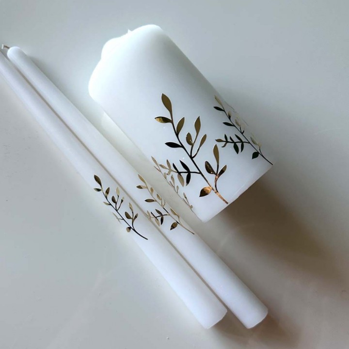 Весільні свічки №43