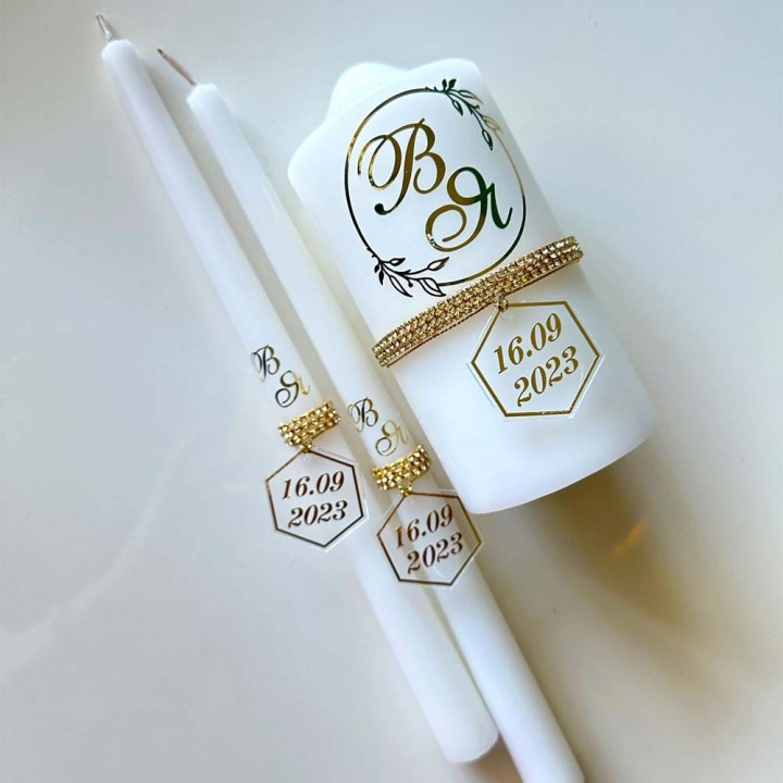 Весільні свічки №44