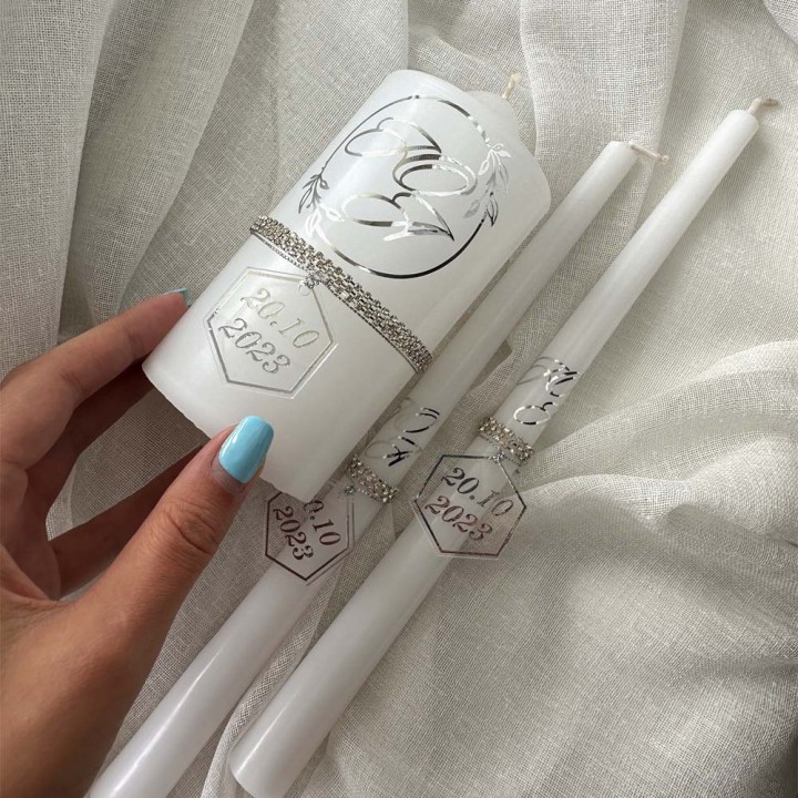 Весільні свічки №45