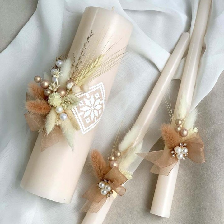 Весільні свічки №48